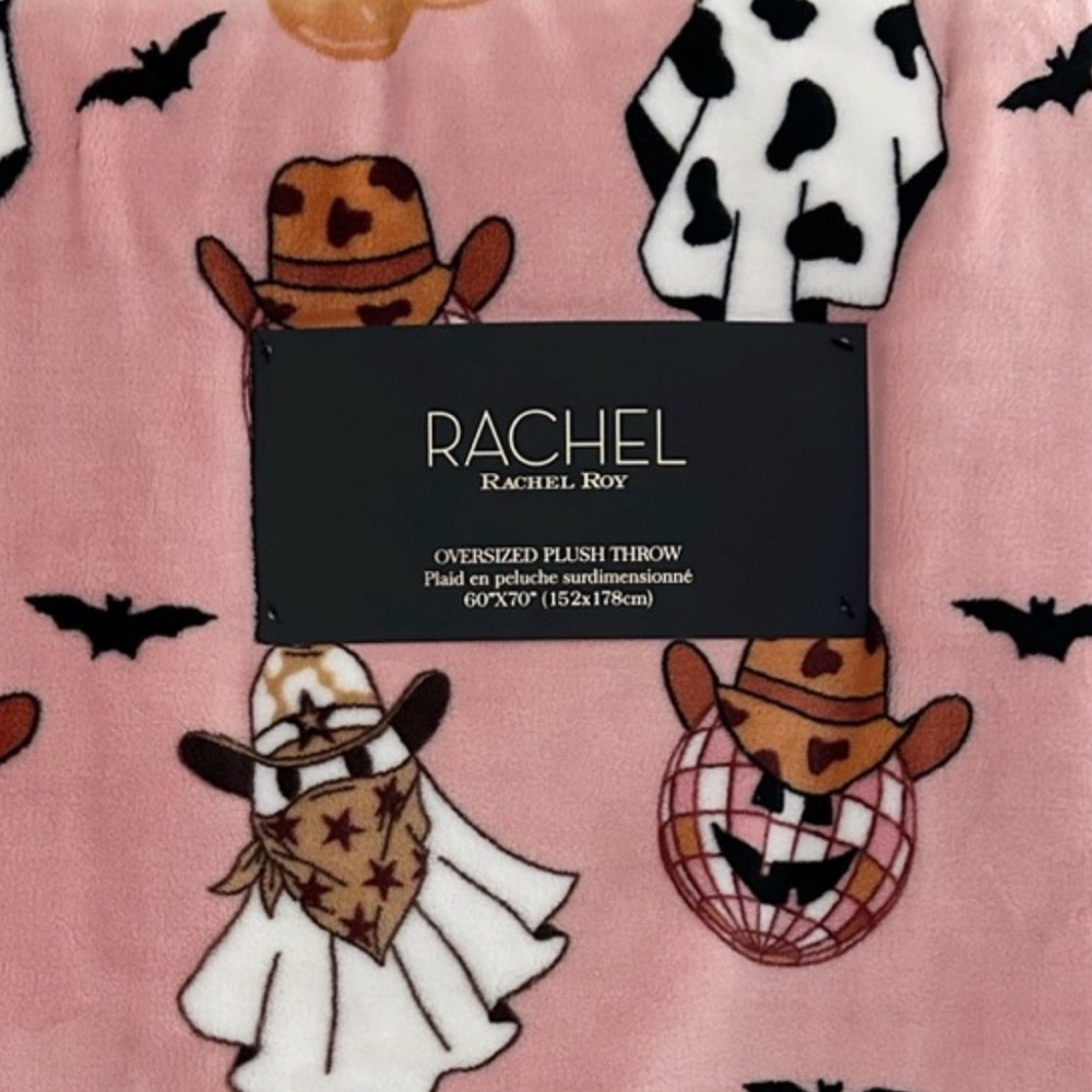 RACHEL Rachel Roy Halloween Plush Throw - Picture 2 of 10